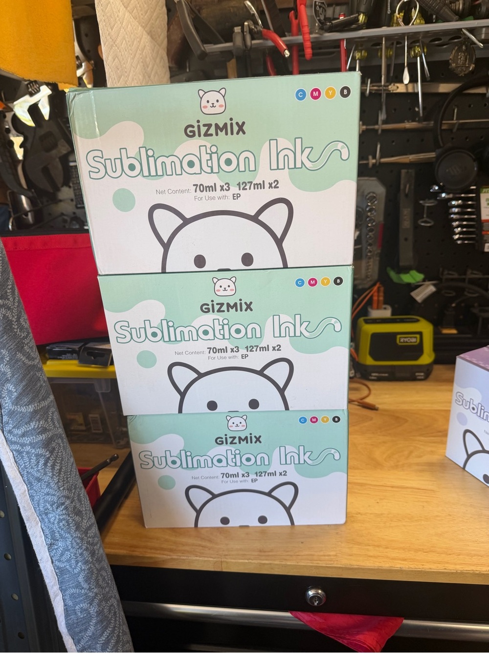 Mint Green Sublimation Ink Set